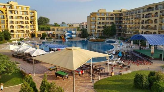 Midia Grand Resort, Terrassen Paradies Apartment Aheloj Kültér fotó